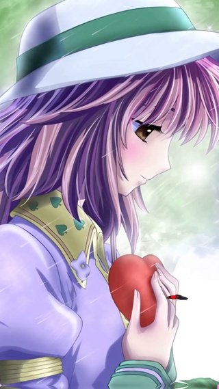 雨天行走女孩