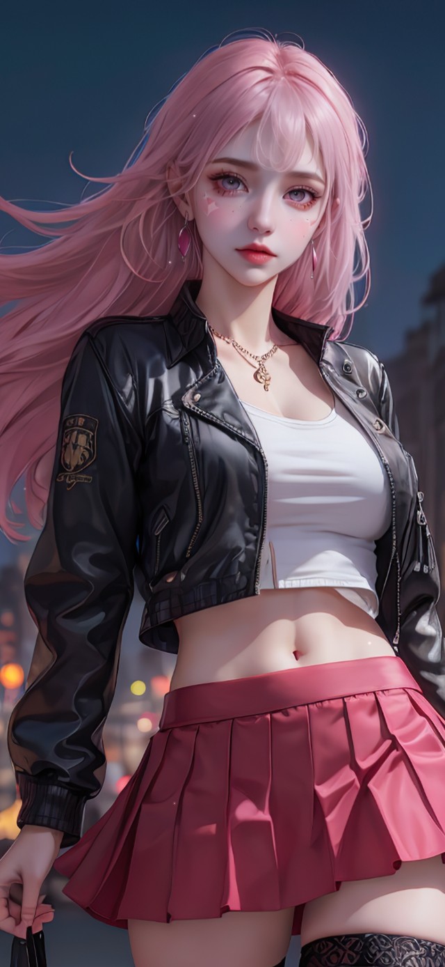 街拍动漫时尚少女