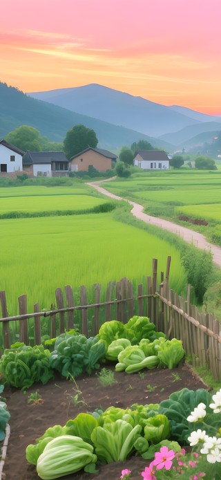 温馨田园风小舍