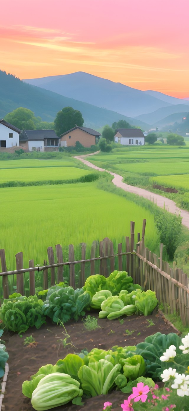 温馨田园风小舍