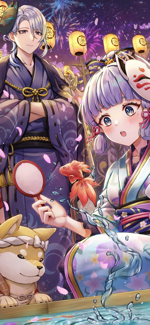 神里兄妹樱花祭