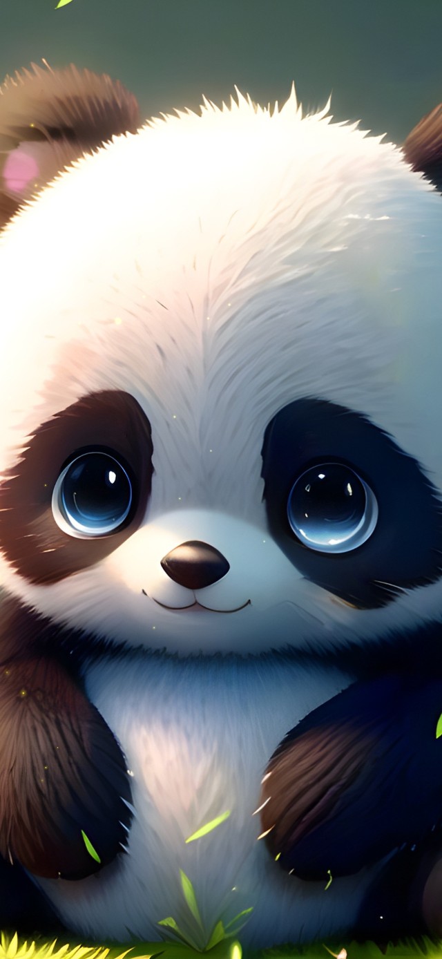 4k胖乎乎的熊猫