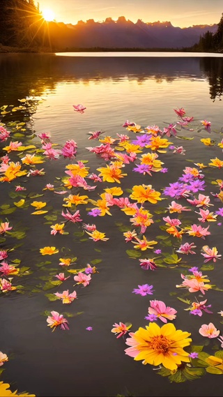 满屏花香(风景手机动态壁纸) - 风景手机壁纸下载 - 元气壁纸