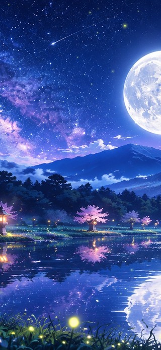 夜莹湖畔