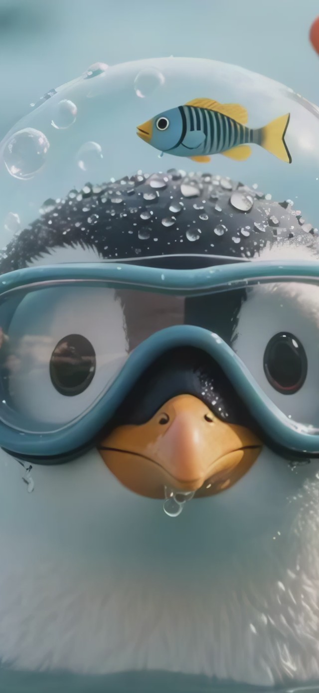 花漾小仙 潜水企鹅