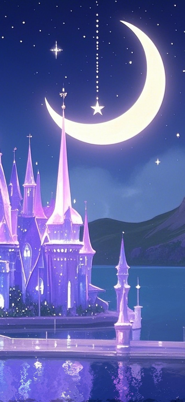 月下紫水晶城堡