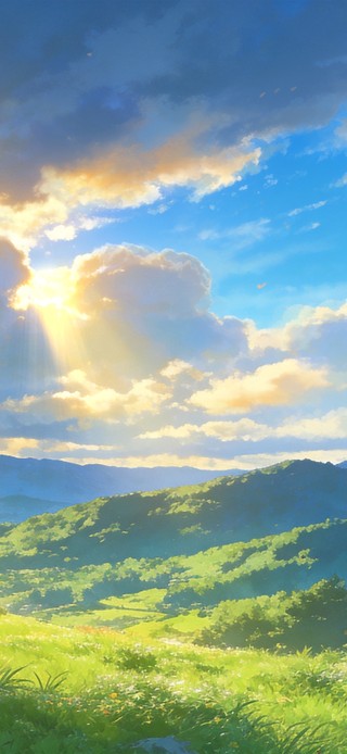 晴峦叠翠