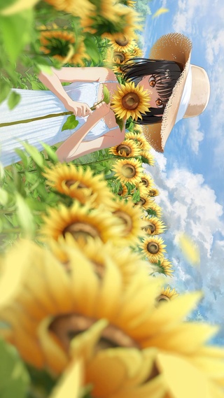 向日葵女孩