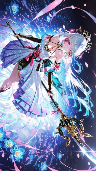 神里绫华唯美二次元动态壁纸