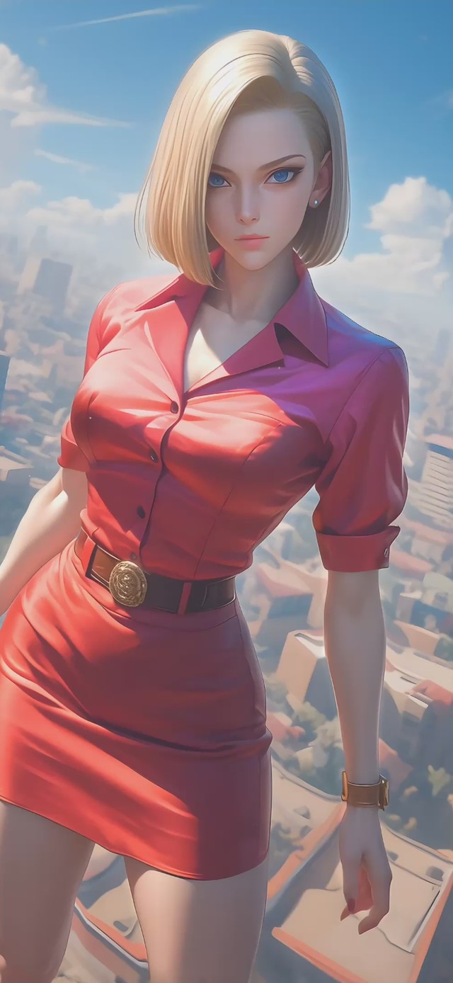 4K 七龙珠人造人18号