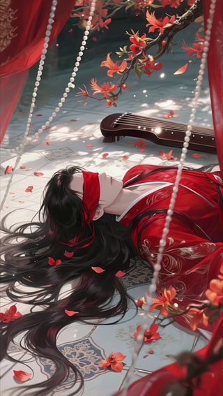 红衣美男