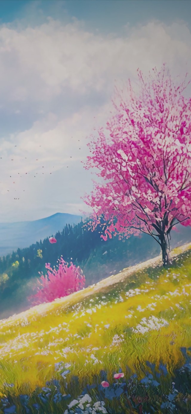 童话世界AI风景