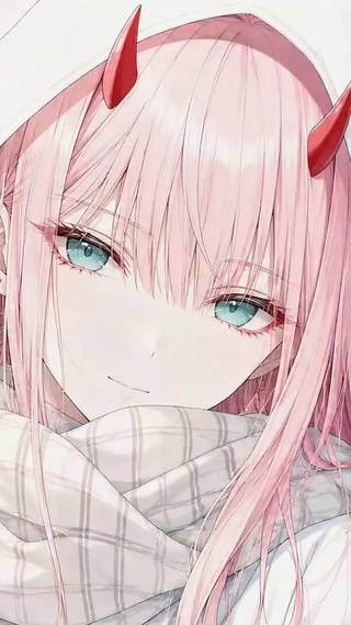 粉发二次元美少女02