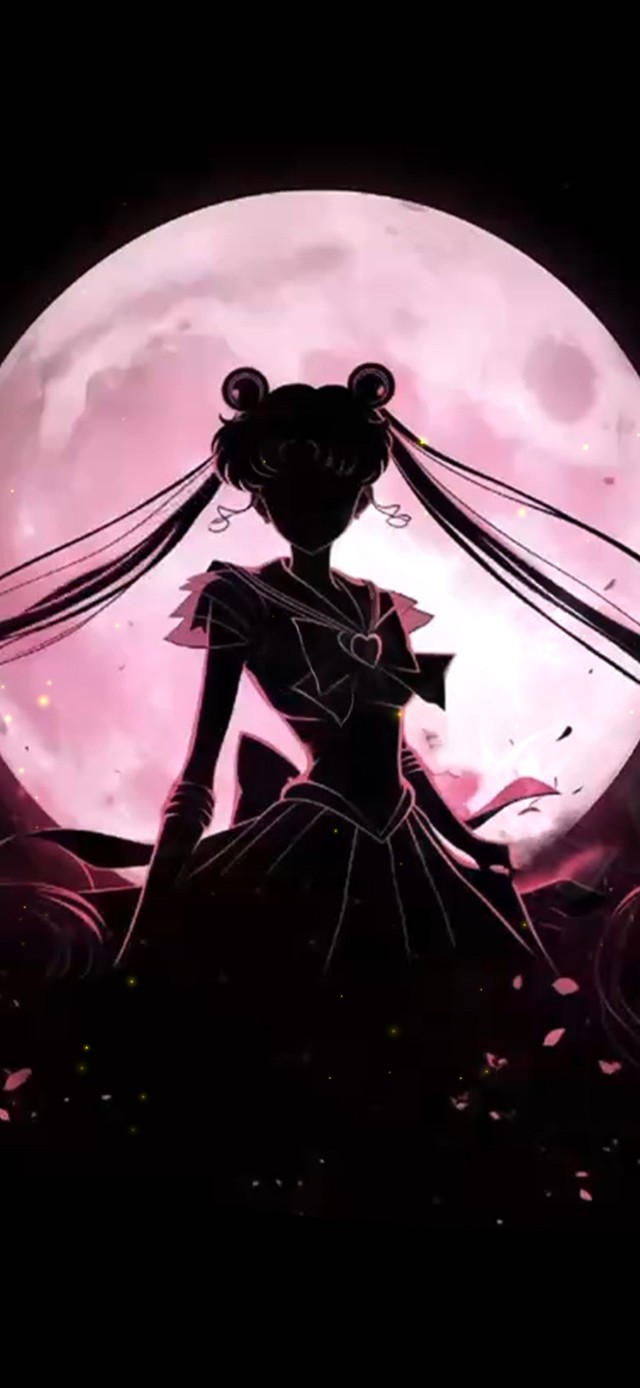 月光下的美少女