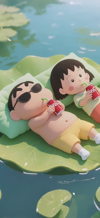 小新和小丸子