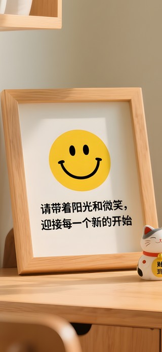 带着微笑迎接新的开始