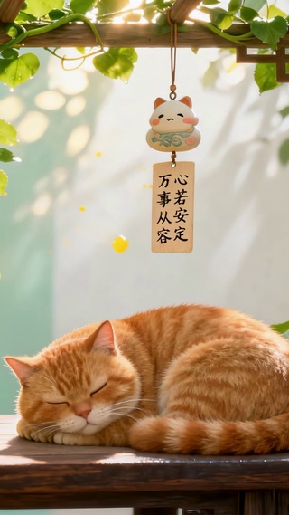 猫咪午后治愈时光