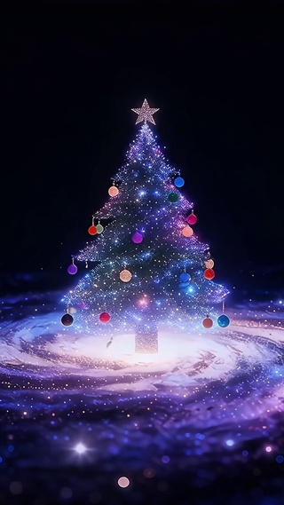 梦幻星河圣诞树
