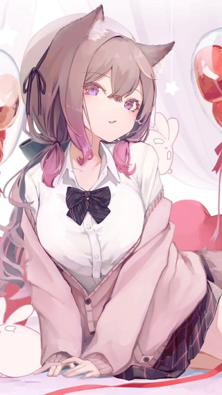 萌萌jk制服猫娘