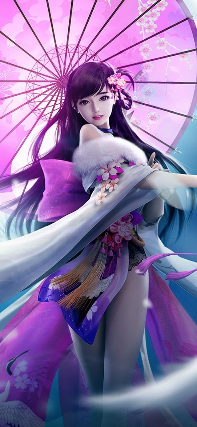 月下美人 动漫手机动态壁纸 动漫手机壁纸下载 元气壁纸