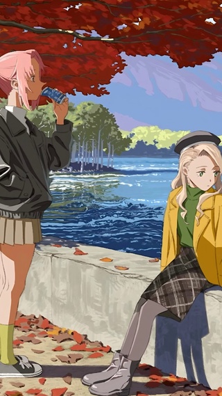 两个女孩
