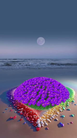 喜欢海喜欢花