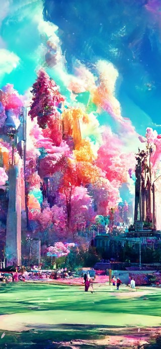 清新治愈梦幻之城