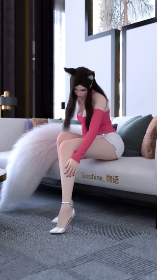 狸儿的常日 狸儿高能踢腿