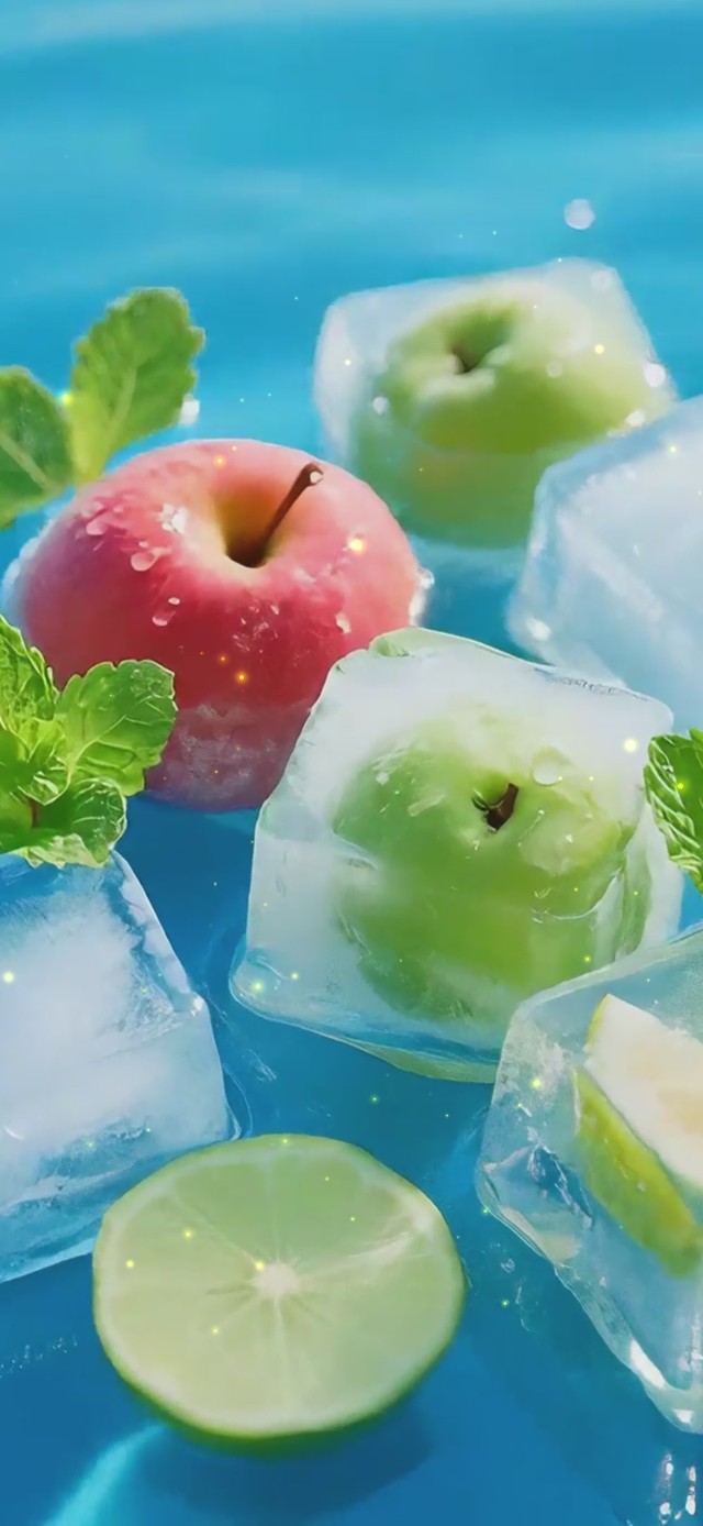 水中苹果