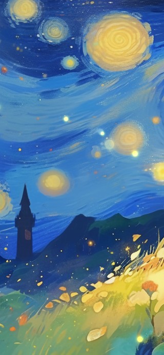 4K 星月夜