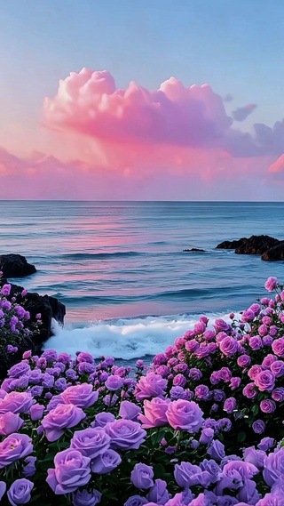 海边玫瑰