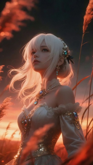 动漫靓女