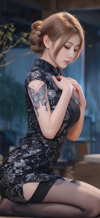 眉目如画，顾盼生辉