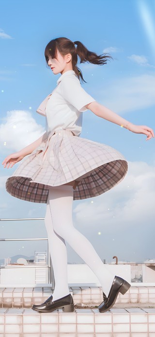 唯美清新美少女