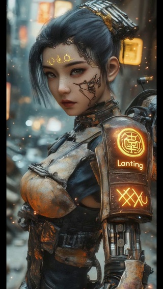 兰亭的霓虹守护