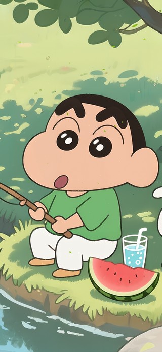 小新河边钓鱼