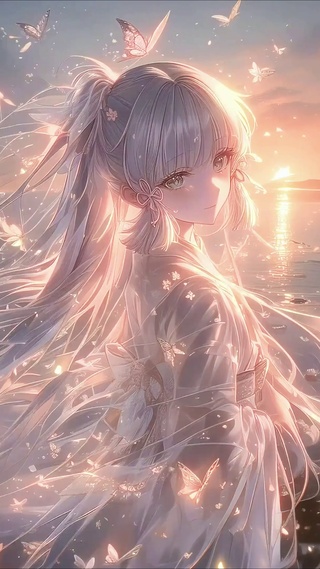 神里绫华丨晚风和絮丨