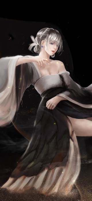 4k 唯美古风女神