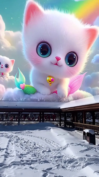 可爱小猫