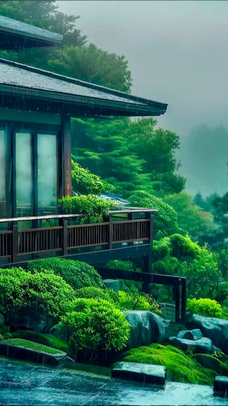 雨天山庄别墅