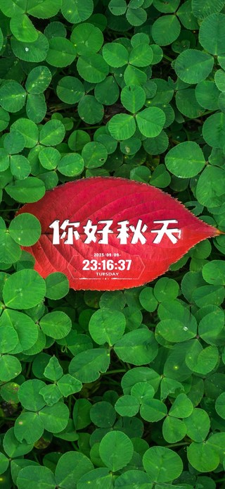 你好，秋天！