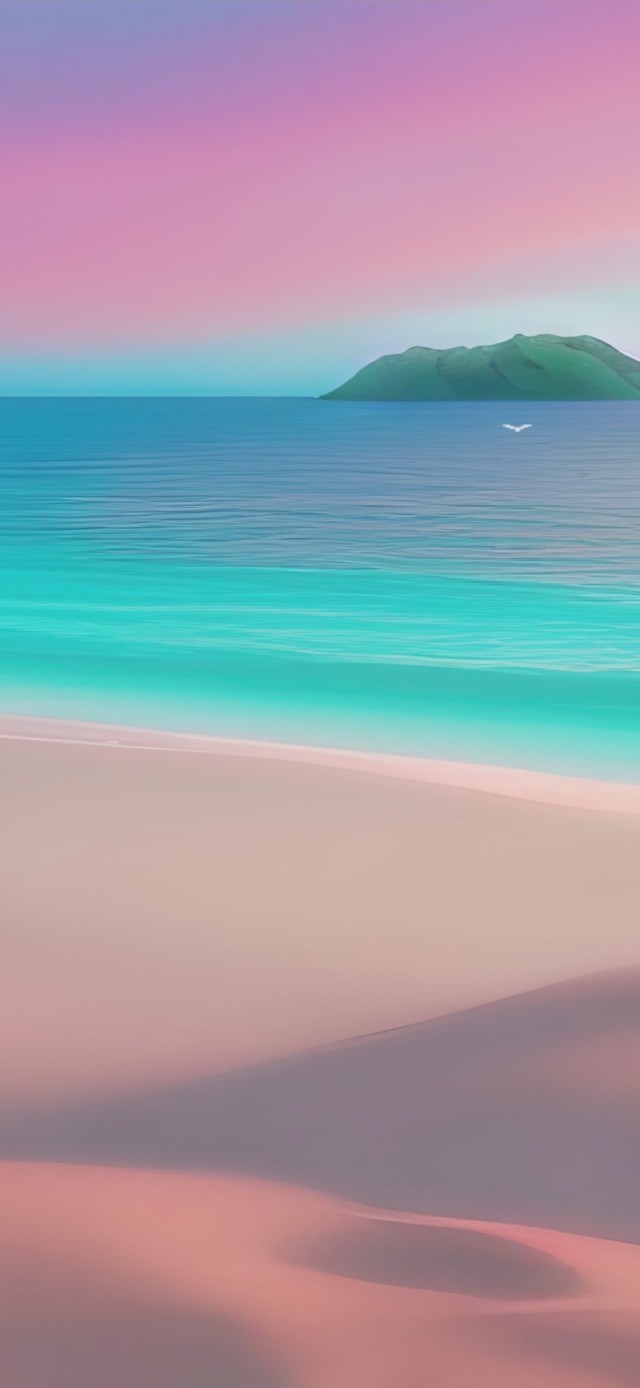 唯美海滩