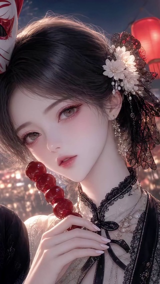 灯市同游-女