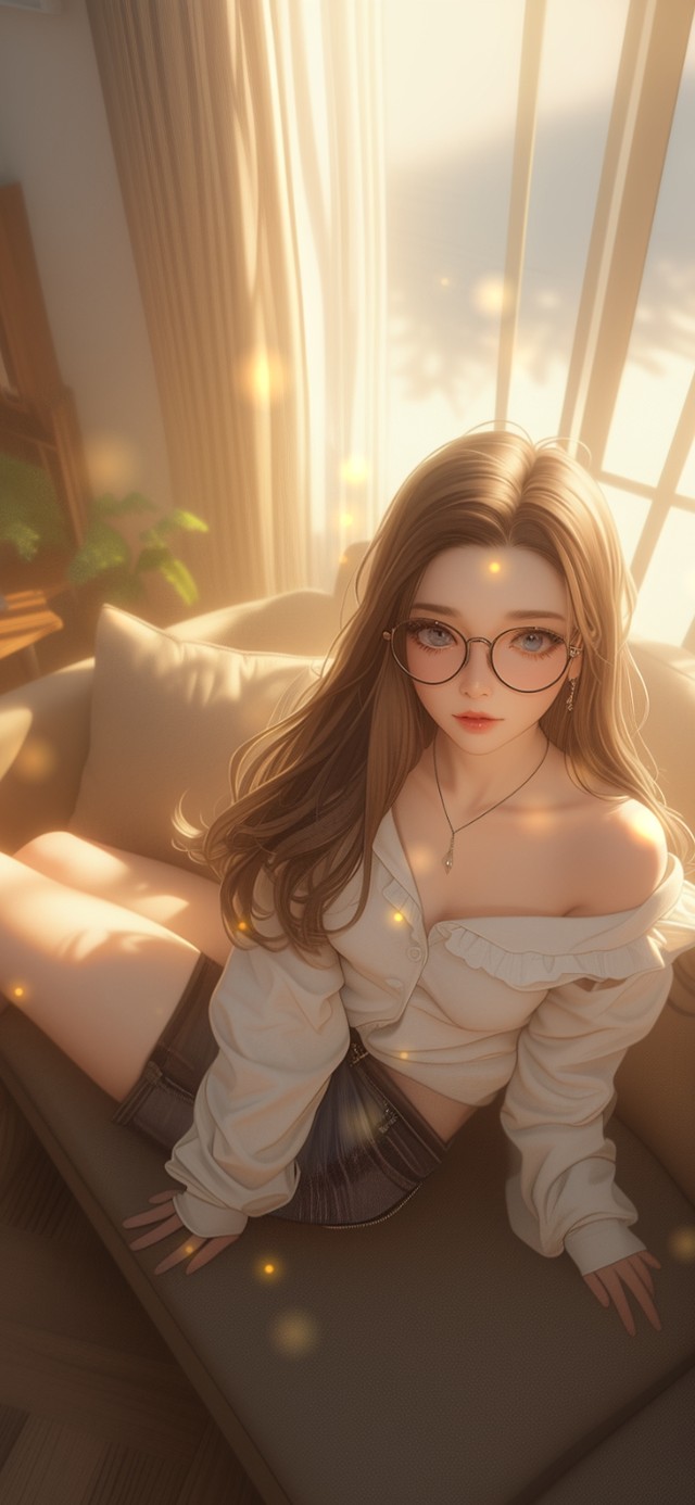 犹如春日第一缕阳光，温暖明亮