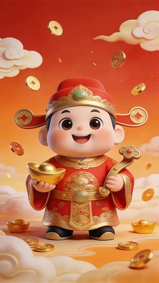 财神来了