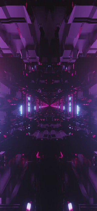 赛博朋克未来驾驶舱