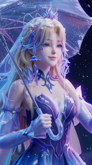 浪漫雪夜王昭君