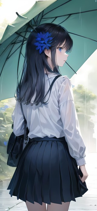 雨中回眸