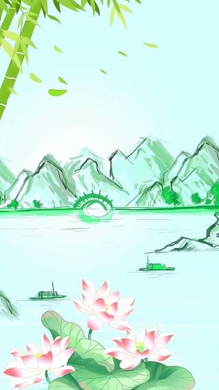 景色宜人