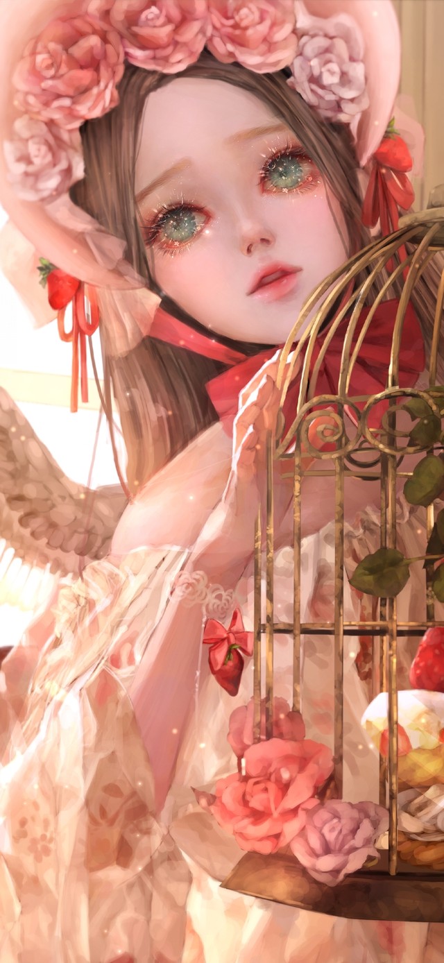 唯美清纯天使女孩